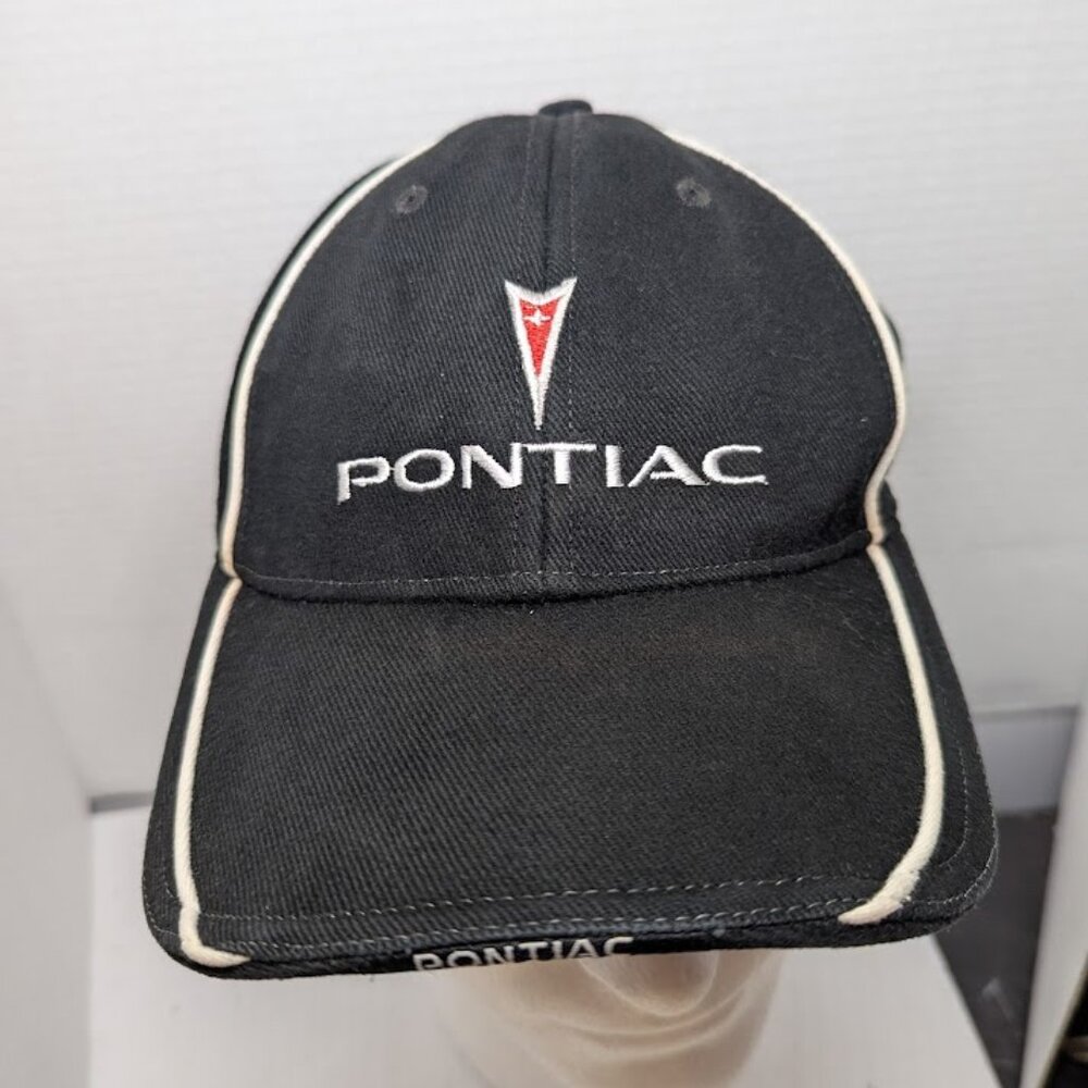 Pontiac Baseball Cap Hat Two-Tone Adjustable